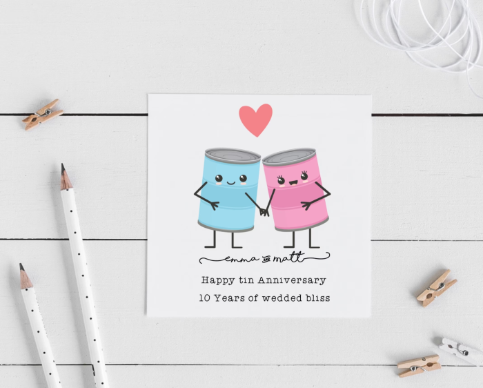 10th Wedding Anniversary Gift Ideas for Couples