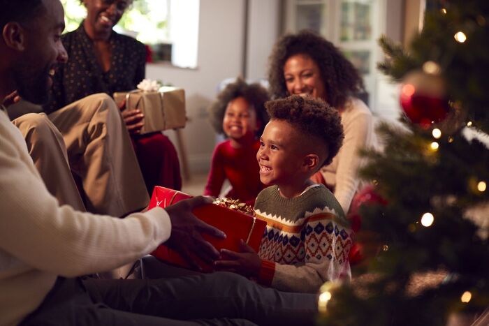 Gift-giving during Christmas can be a beautiful family tradition