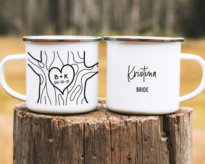 . These mugs can be a constant reminder of their love and the beautiful day they shared