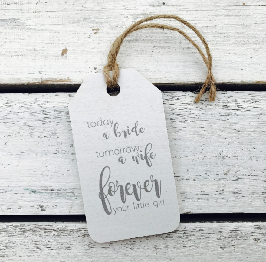 Design a personalized gift tag with a heartfelt message