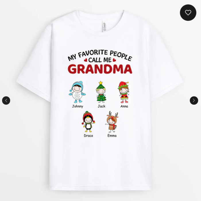 Every time she wears it, she'll be reminded of her beloved grandchildren